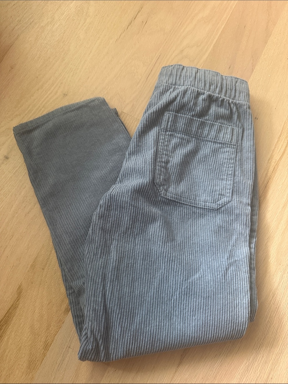 H&M Light Gray Corduroy Kids Pants